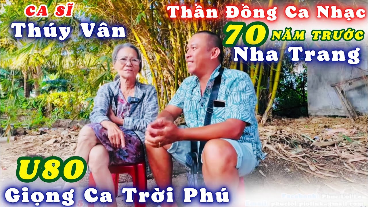 Giọng Ca Trời Phú Thần Đồng Ca Nhạc Hơn 70 Năm Trước Ở Nha Trang. Cụ Bà U80 Hát Nhạc Xưa Quá Hay