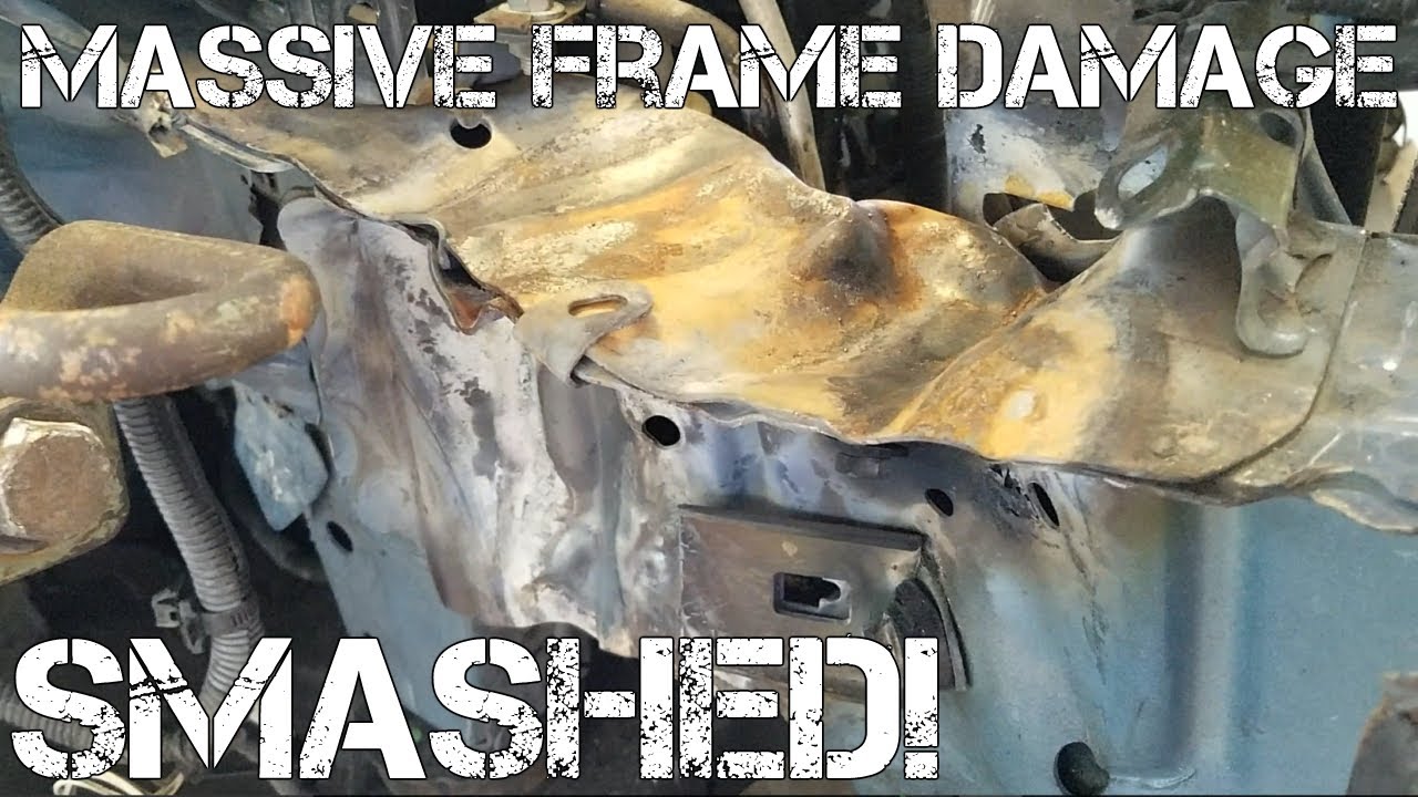 $200 Toyota Camry with MASSIVE FRAME DAMAGE! Would you Buy?