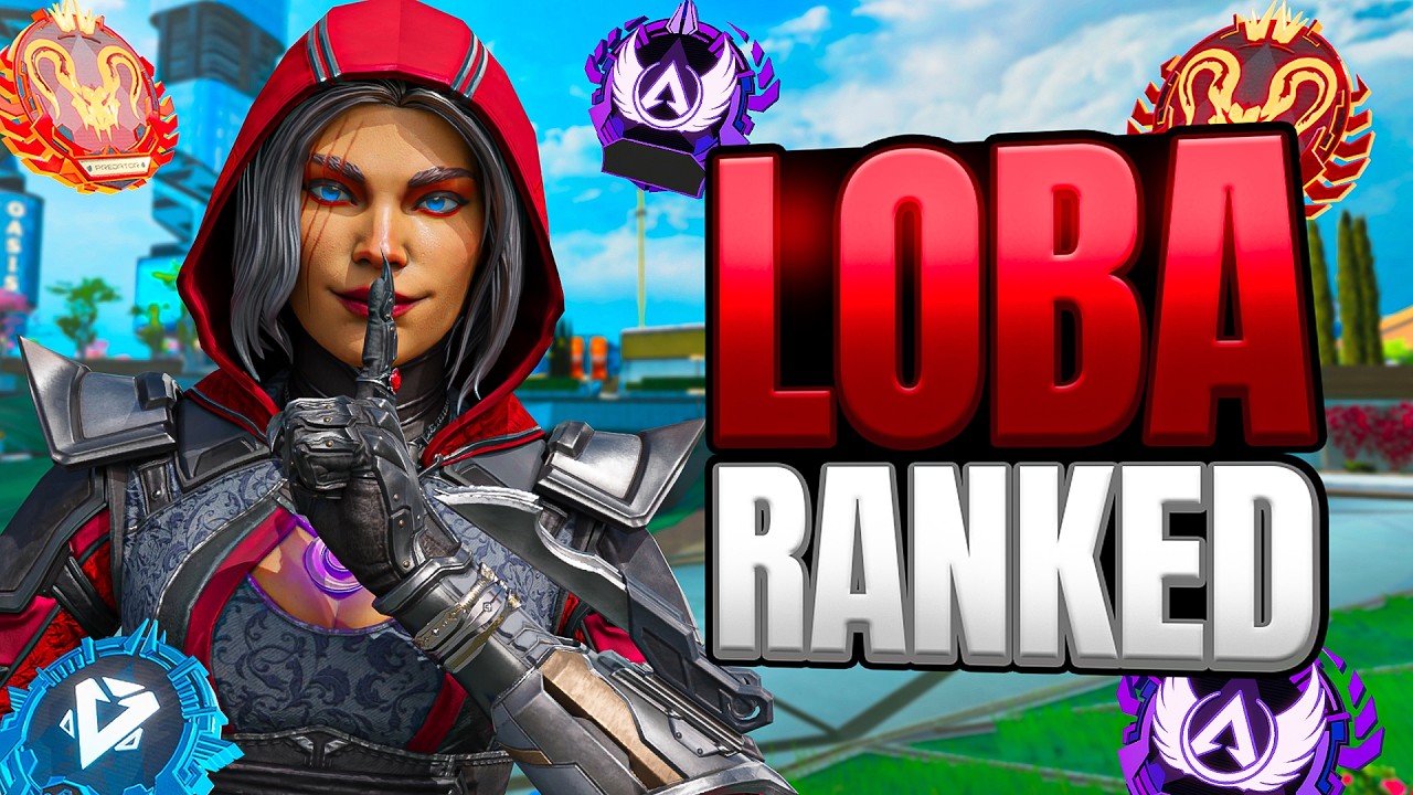 High Level Loba Ranked Gameplay - Apex Legends (No Commentary)