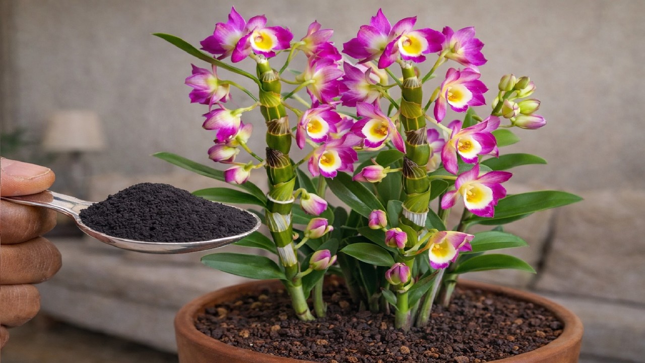 Só 1 Colher DESTRAVA Qualquer ORQUÍDEA PARADA! (Técnica dos PRODUTORES)