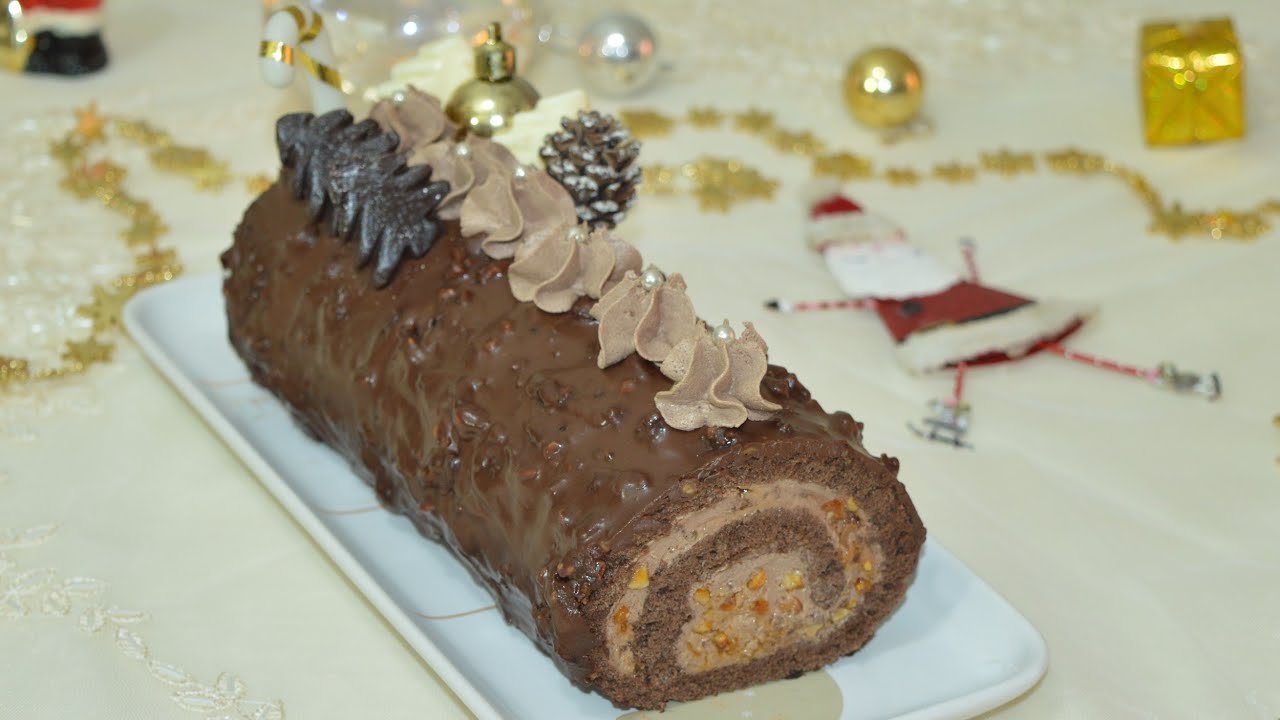 bûche classique  لابيش 2019   بأرخص ثمن😯 بطريقة بسيطة مضمونة مائة في المائة