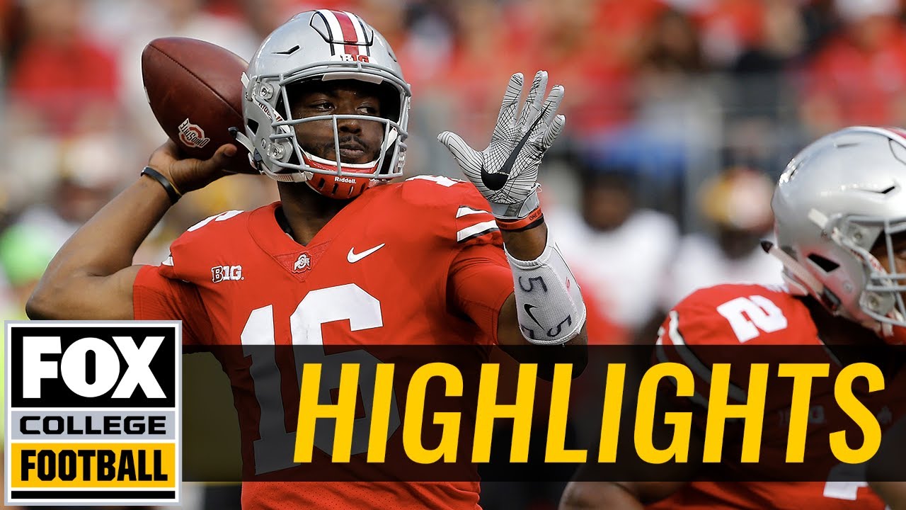 Maryland vs Ohio State  | Highlights | FOX COLLEGE FOOTBALL