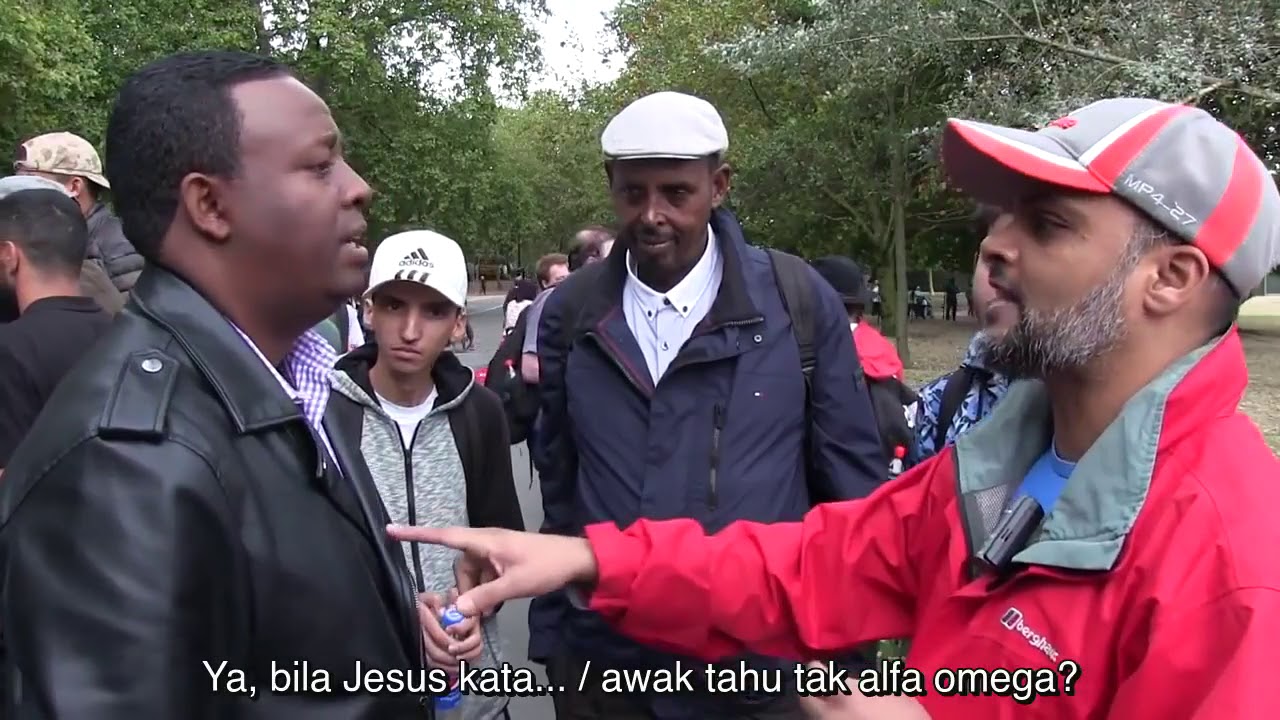 Mimpi Buruk Trinitas! Hashim vs Christian | Bahasa | Speakers Corner | Hyde Park