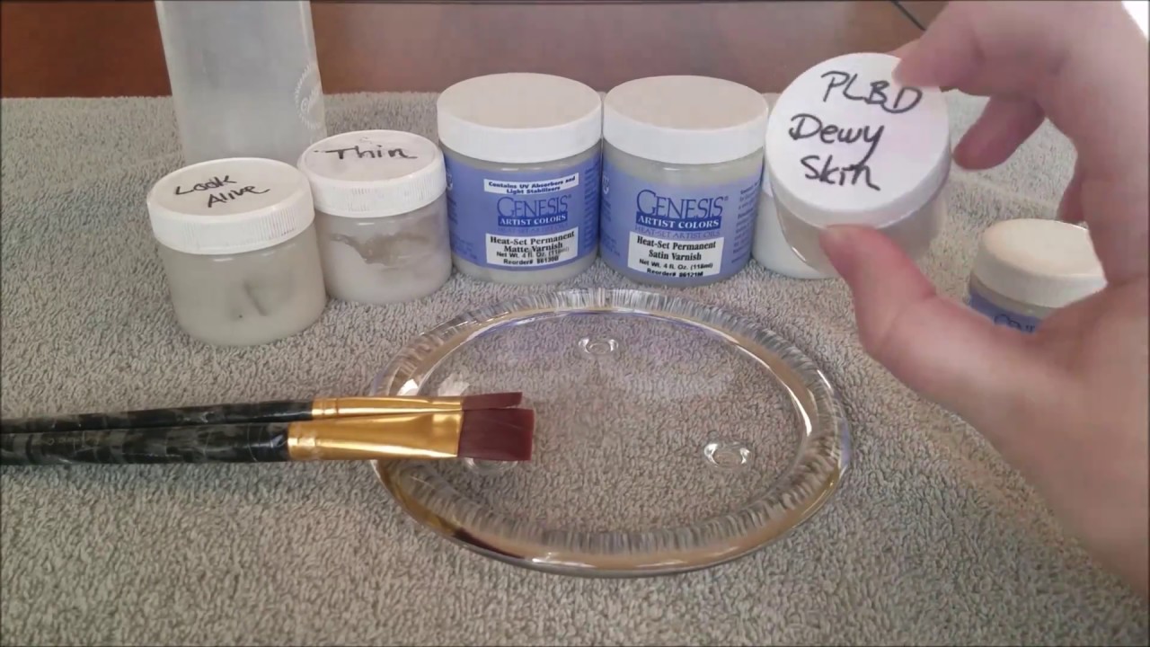 Reborn Doll Varnish 101! My Impressions on Different Mediums/Sealers and Techniques!
