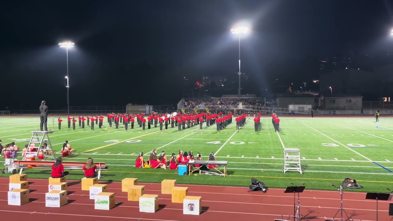 Sept 12, 2025 halftime show (from student section)