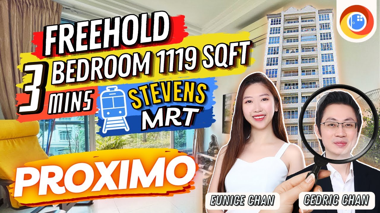 $2,700,000 Core Central Freehold Condo SO NEAR Stevens MRT! | Proximo | 3 Bedroom 1119sqft