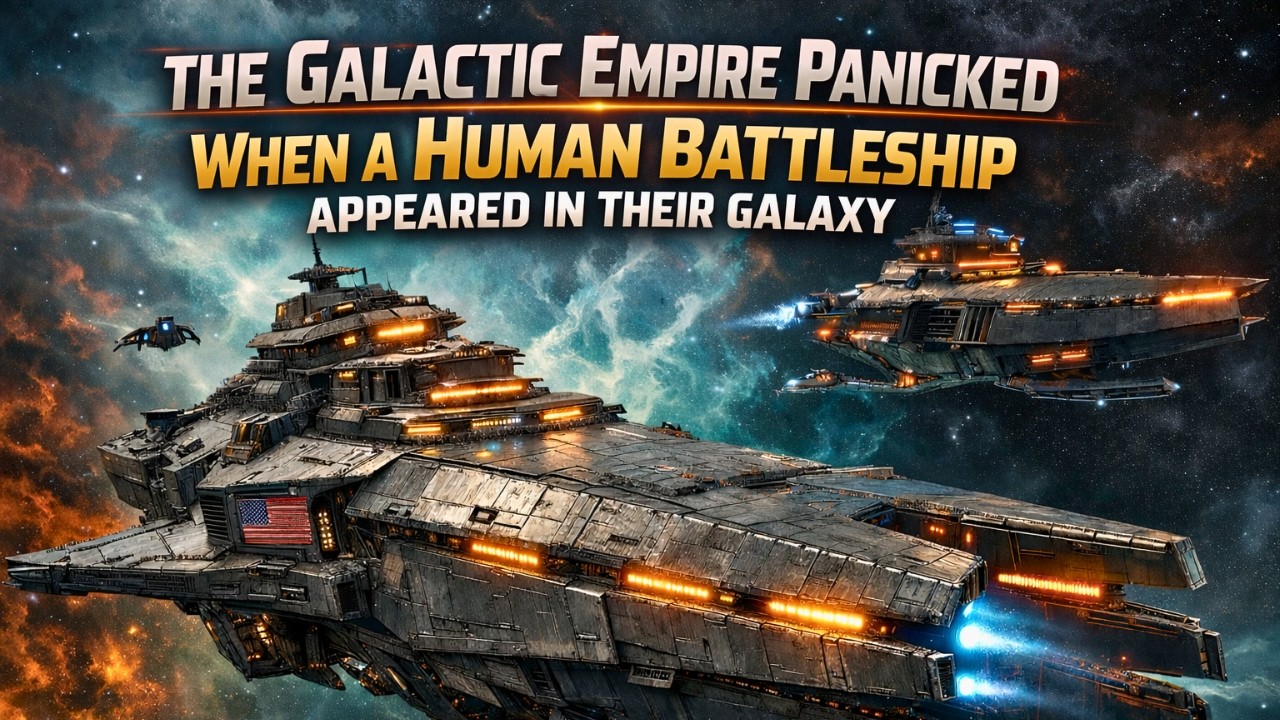 The Galactic Empire Panicked When a Human Battleship Appeared in Their Galaxy | HFY Sci-Fi .