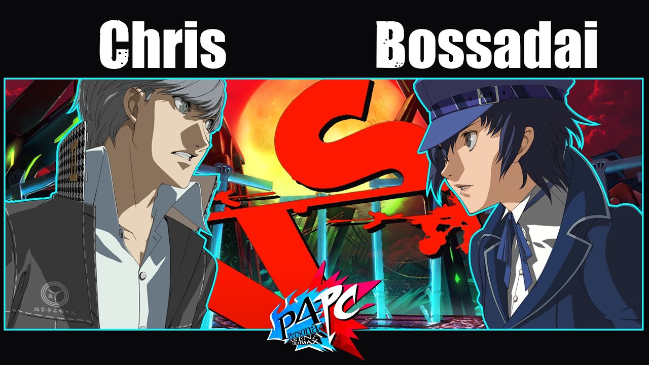 [P4PC] P4AU Chris (Narukami) vs Bossadai (Naoto) Long Set