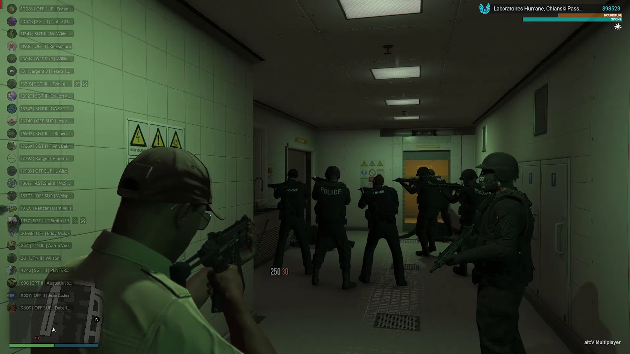 Assaut du NOOSE sur les labos humane [CTG] - GTA RP
