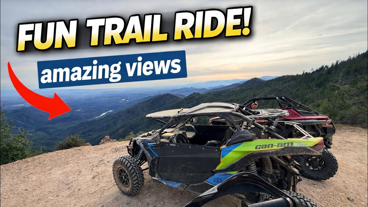 Crazy Trail Ride in North California!