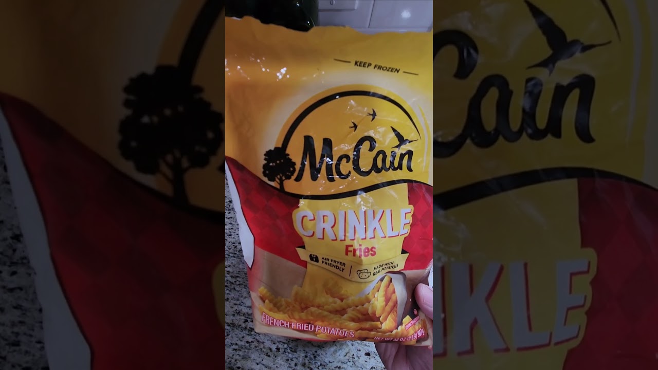 McCain Crinkle Fries Review II(Air Fryer) Part 1 #foodlover #fries #mccain