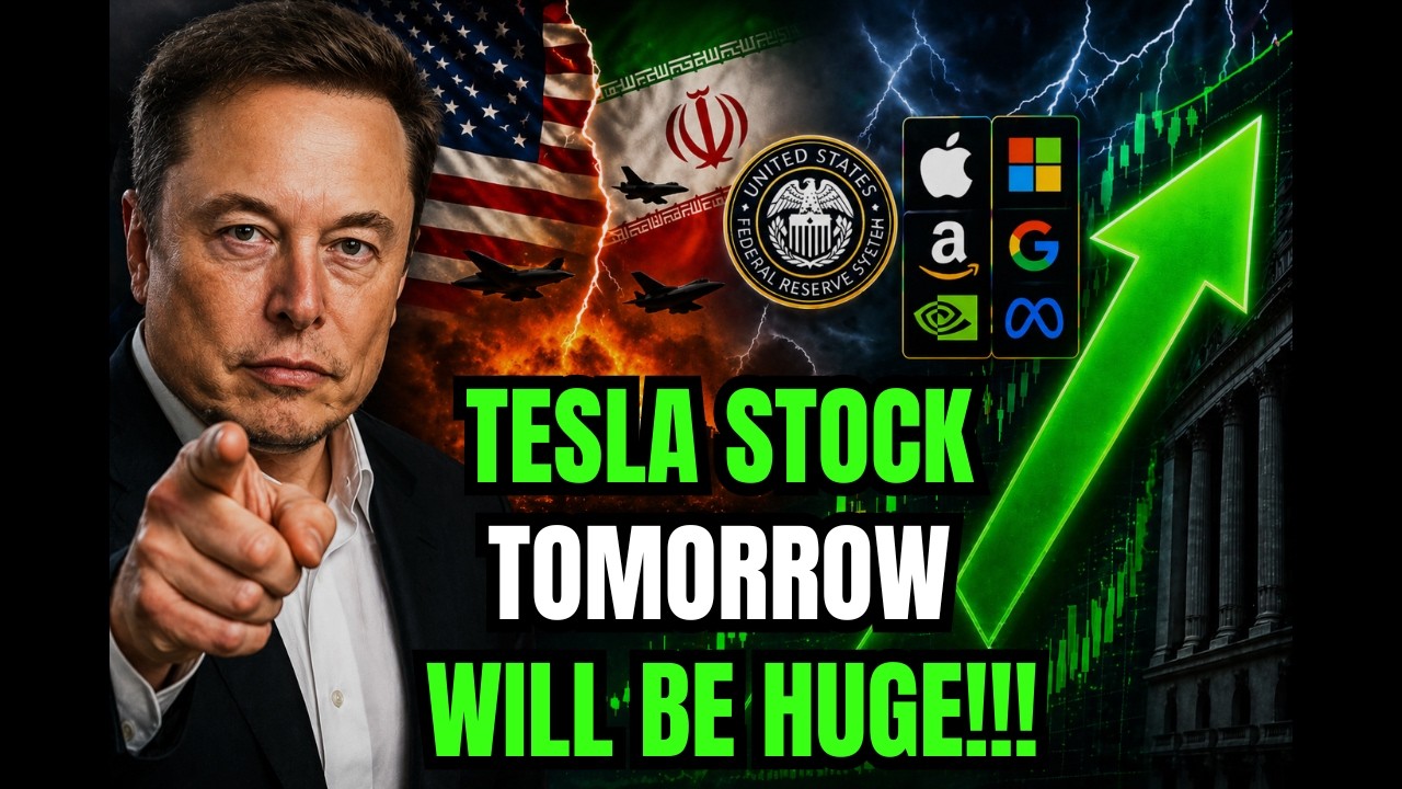 🚨 Завтра акции Tesla будут невероятно высокими!! Прогнозы по TSLA, SPY, QQQ, ES, NQ, NVDA, AAPL, ...