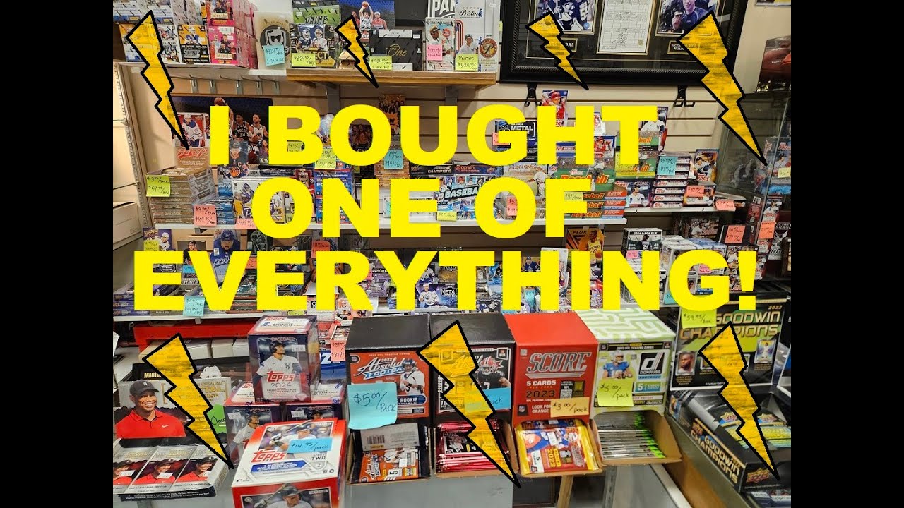 I BOUGHT 1 PACK OF EVERYTHING AT MY LCS!!!