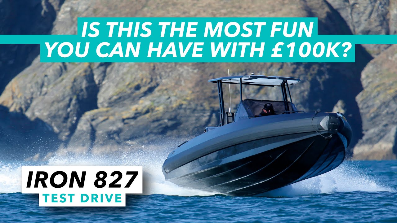 Iron Boats 827 - first UK test | Is this the most fun you can have with £100k? | MBY