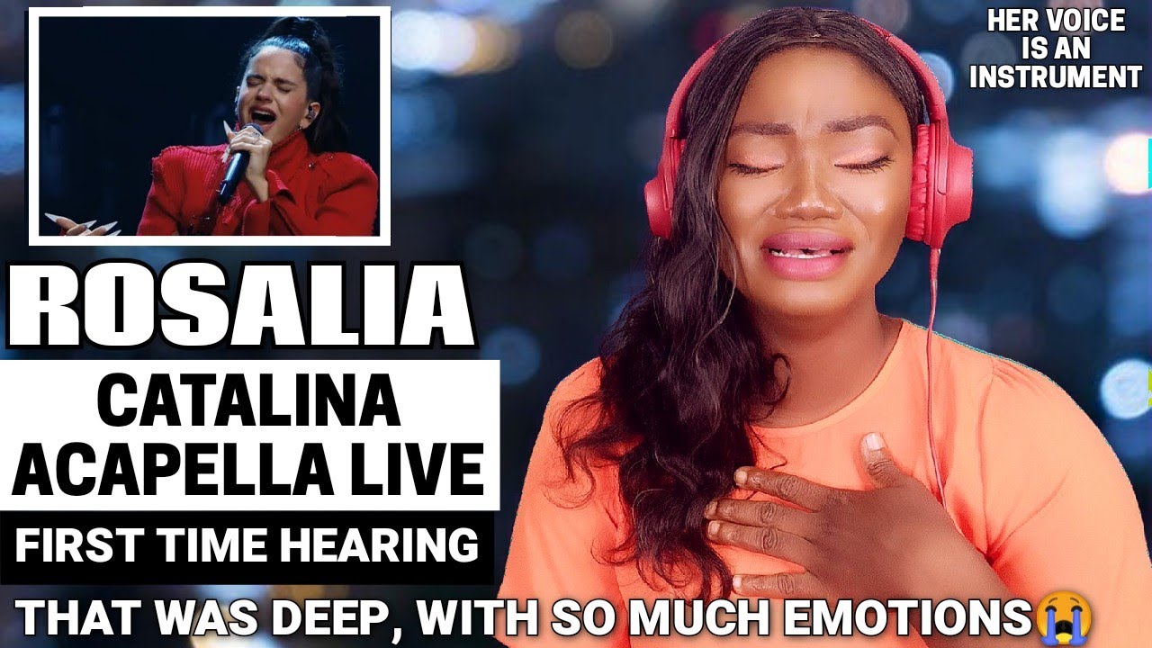 FIRST TIME HEARING ROSALÍA - Catalina - A capella (Live on Austin City Limits) REACTION | EMOTIONAL