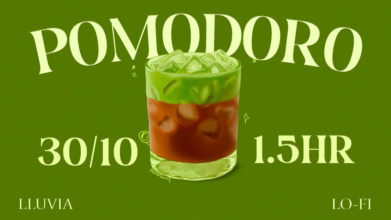 Study With Me | Pomodoro Té Matcha 30/10 🍵 1.5 Horas de Foco Tranquilo | Lluvia & Lo-Fi