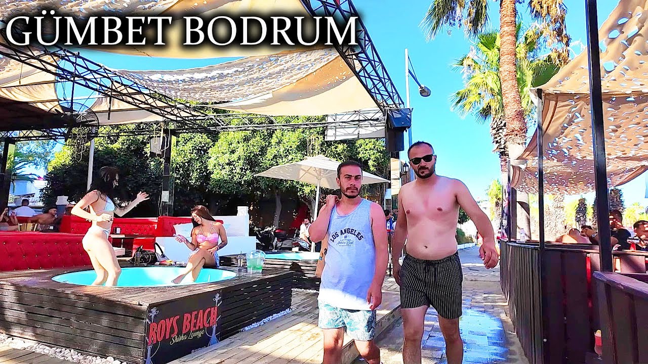 GÜMBET SAHİLİ BODRUM - GUMBET BEACH BODRUM TURKIYE - ГЮМБЕТ, ПОБЕРЕЖЬЕ БОДРУМ Турция 2025