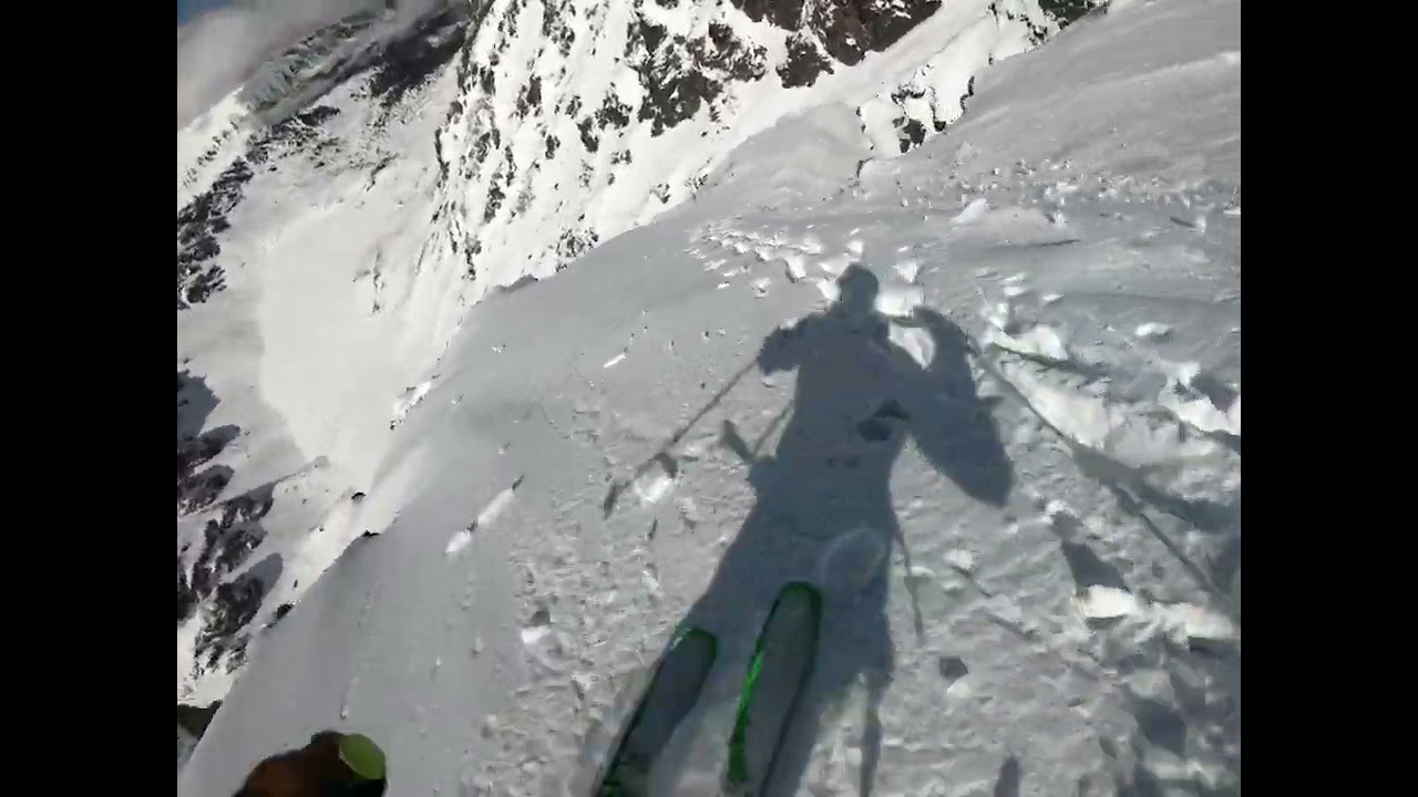 Tatry Skrajny Granat zjazd ski freeride