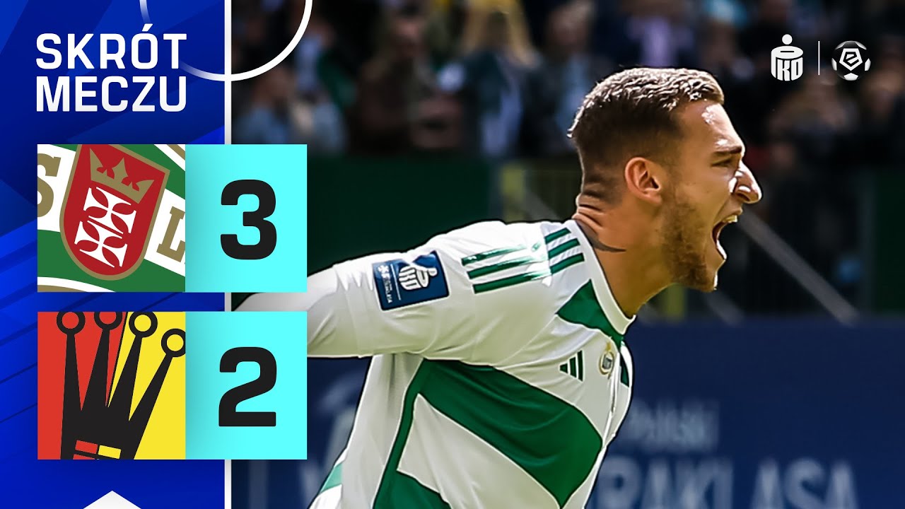 Lechia - Korona | SKRÓT | Śląsk i Stal spadają! Lechia blisko utrzymania | Ekstraklasa 2024/25