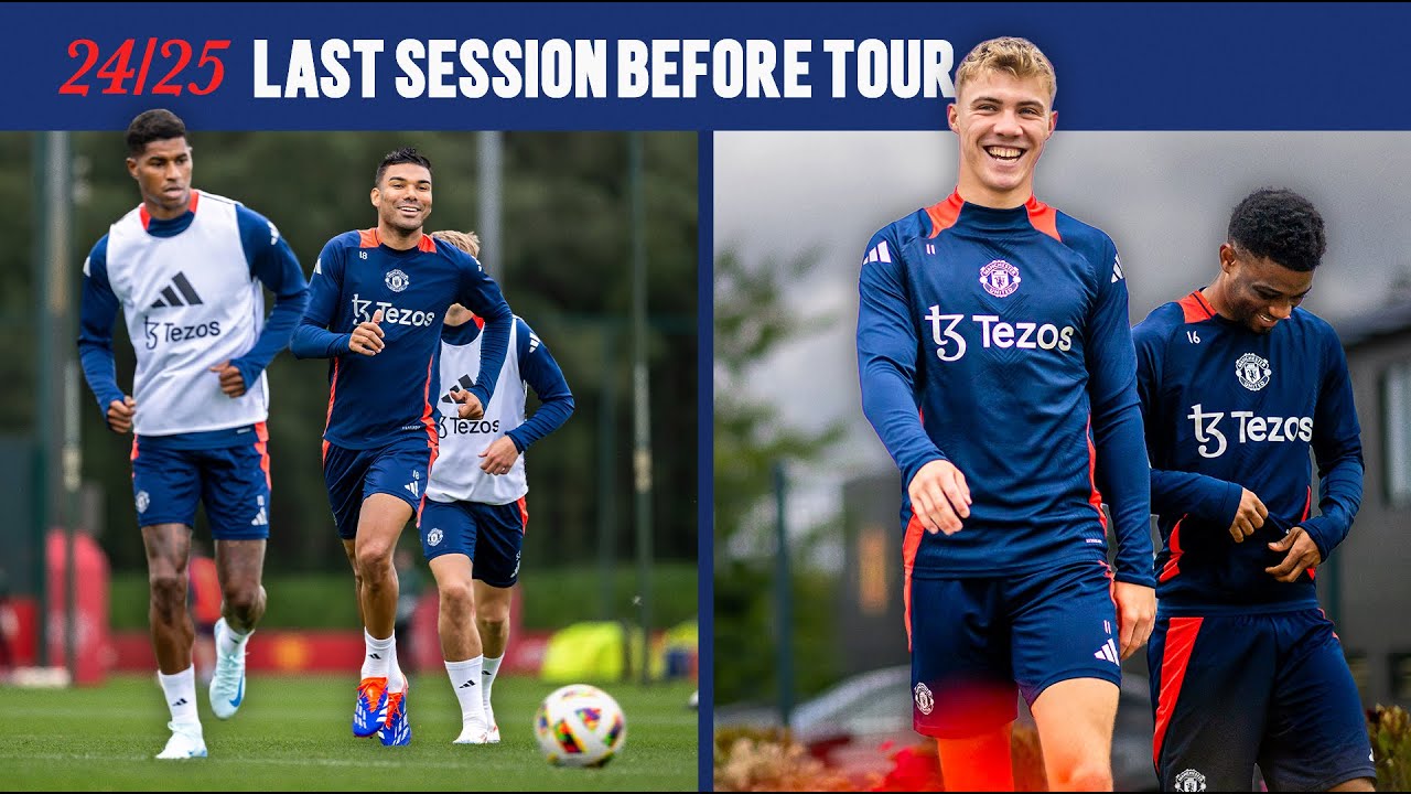Final Training Session Before Pre-Season Tour 🇺🇸🔜