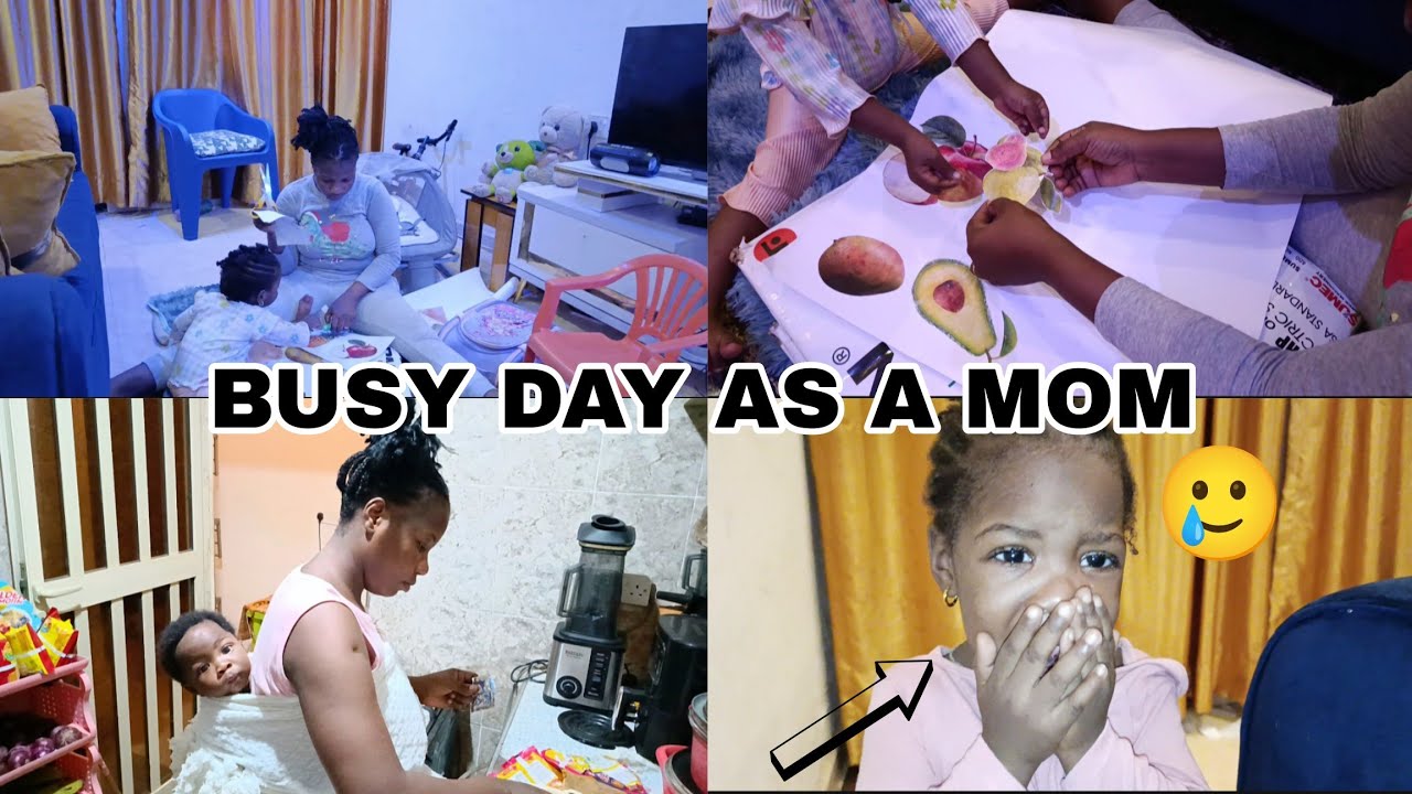 HELPING MY DAUGHTER WITH HER SCHOOL PROJECT...THEN THIS HAPPENED 😢| BUSY MOM LIFE