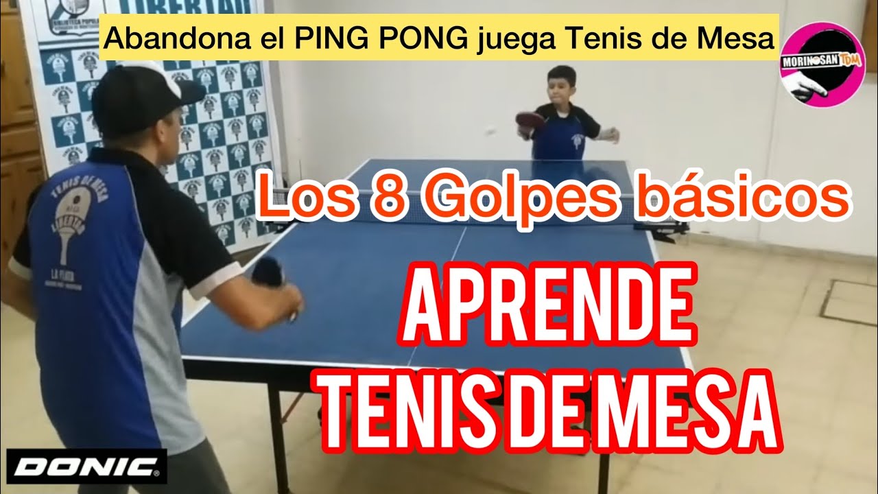 TENIS DE MESA | PRINCIPALES TÉCNICAS | #tenisdemesa #pingpong #tutorial  #2023