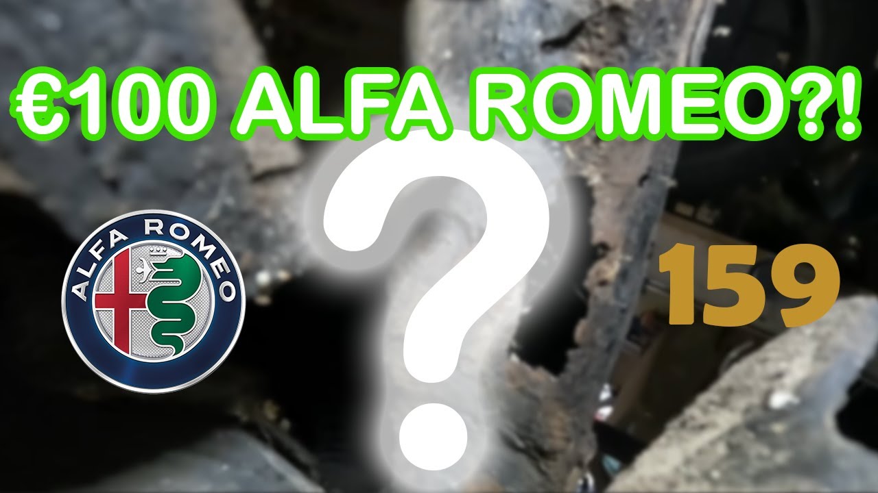 I bought an Alfa Romeo 159 for €100 Euro's and this is what I got!  New project (2.2 JTS 2007)