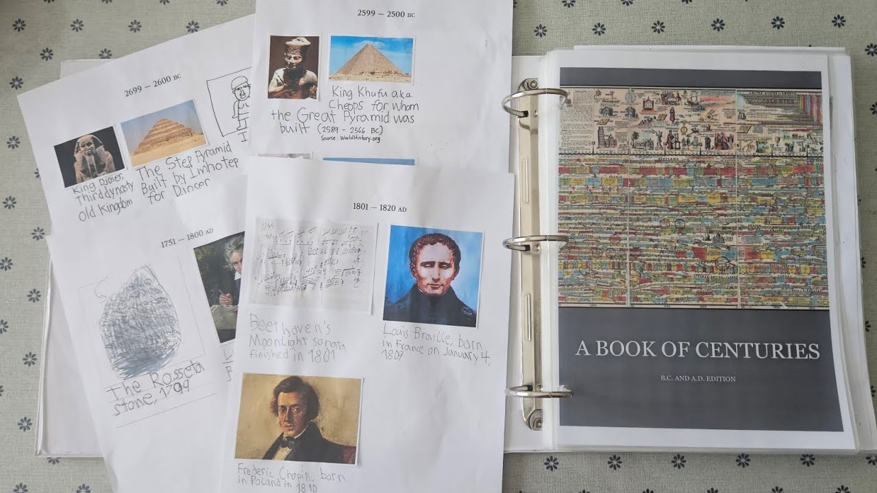 Peek inside our Book of Centuries! | How We Homeschool