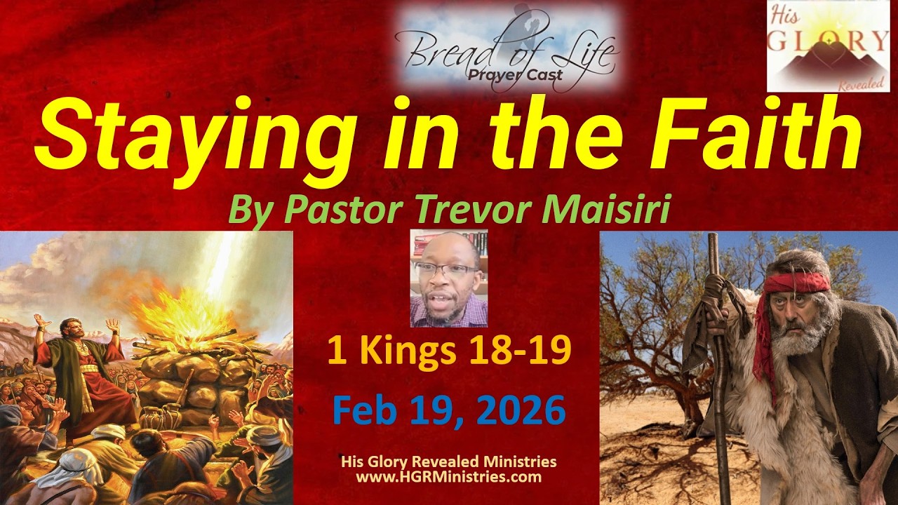 Staying in the Faith - 1 Kings 18-19 - Pastor Trevor Maisiri; Praise & Worship - Bro. Zoltan Hall