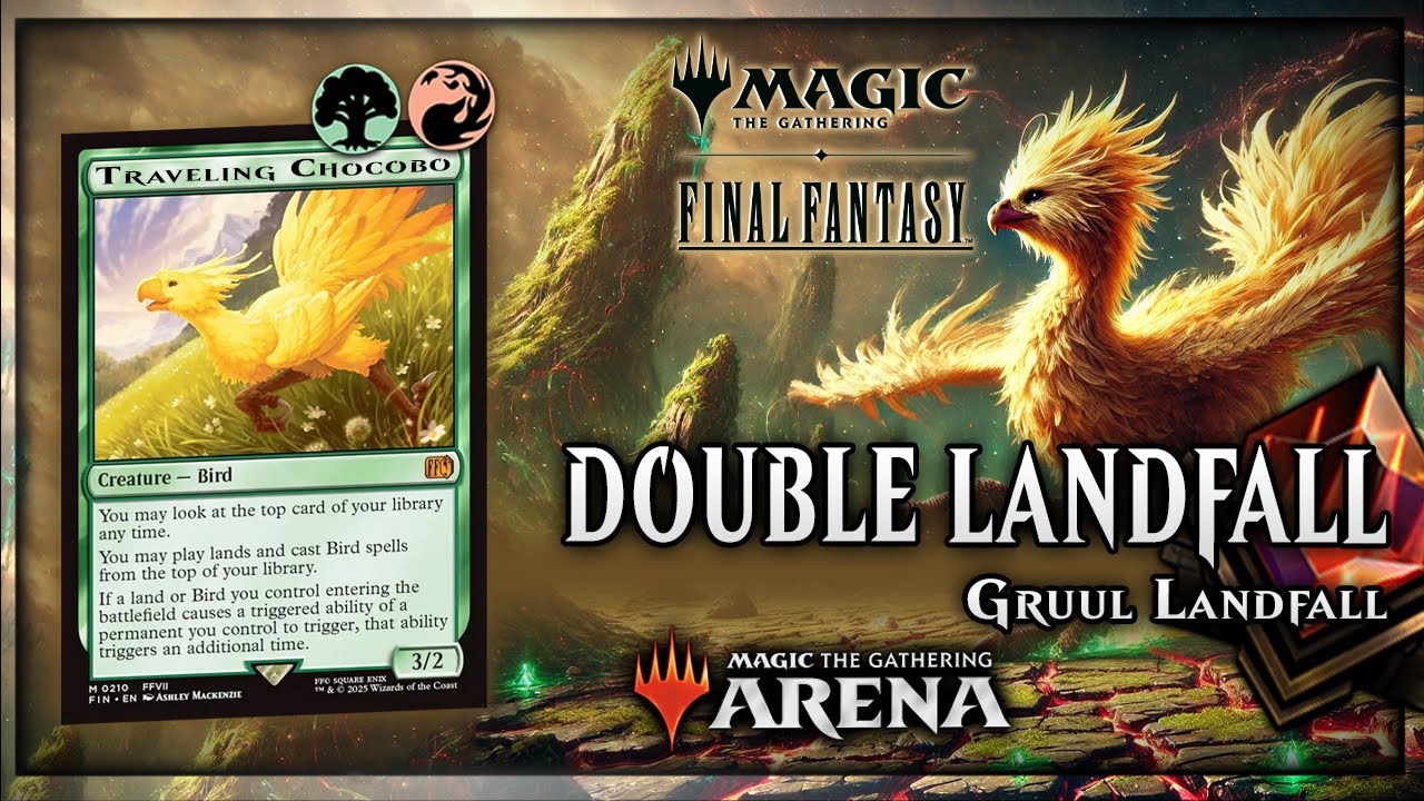 🌋 The Best Landfall Deck Magic Has EVER SEEN! | Gruul Landfall Final Fantasy MTG Deck
