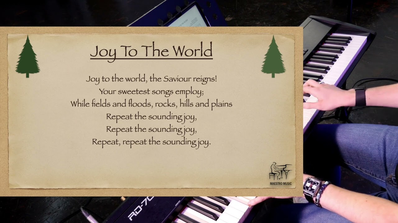 Joy to the World - Backing Track