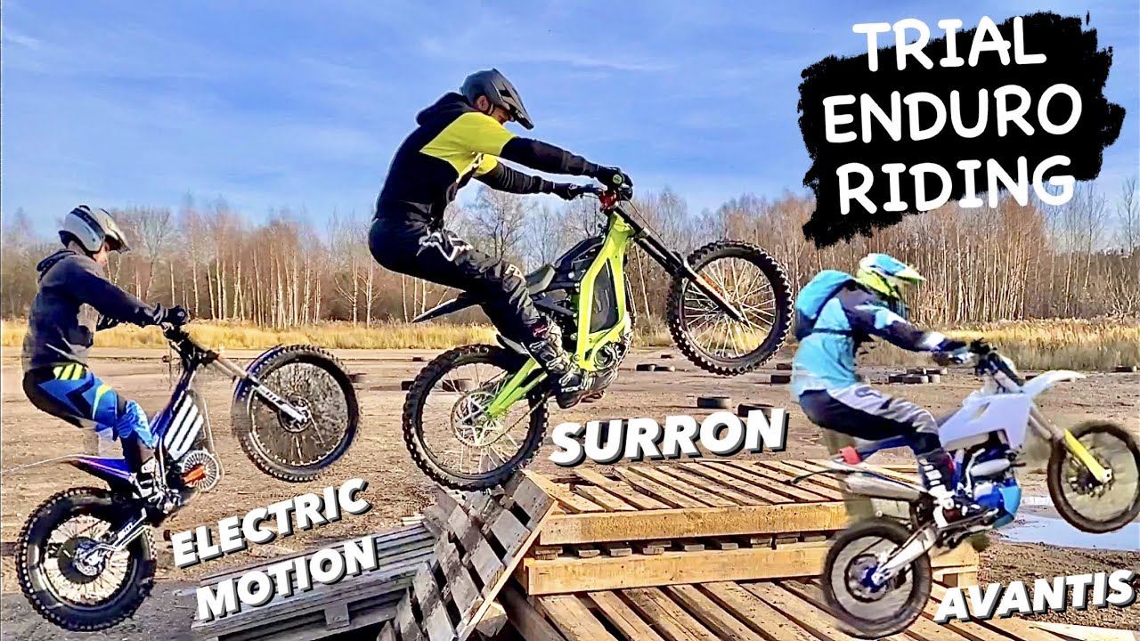 Покатушки на SURRON, ELECTRIC MOTION, AVANTIS