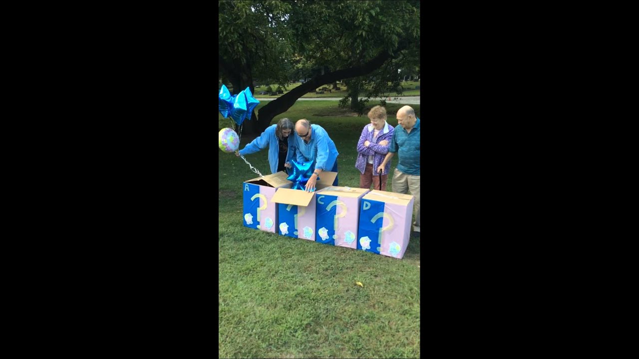 Quad gender reveal!