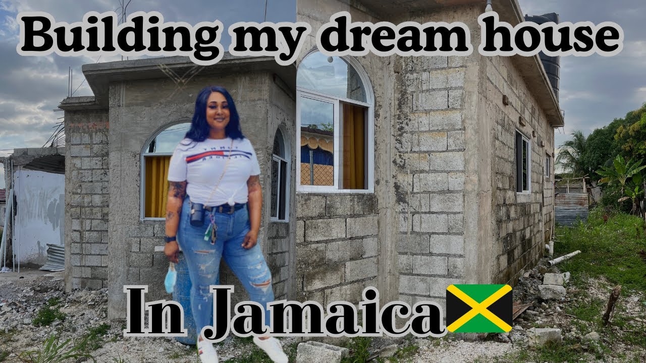 Building My Dream Home In Jamaica || it took me a year  || Follow these steps 