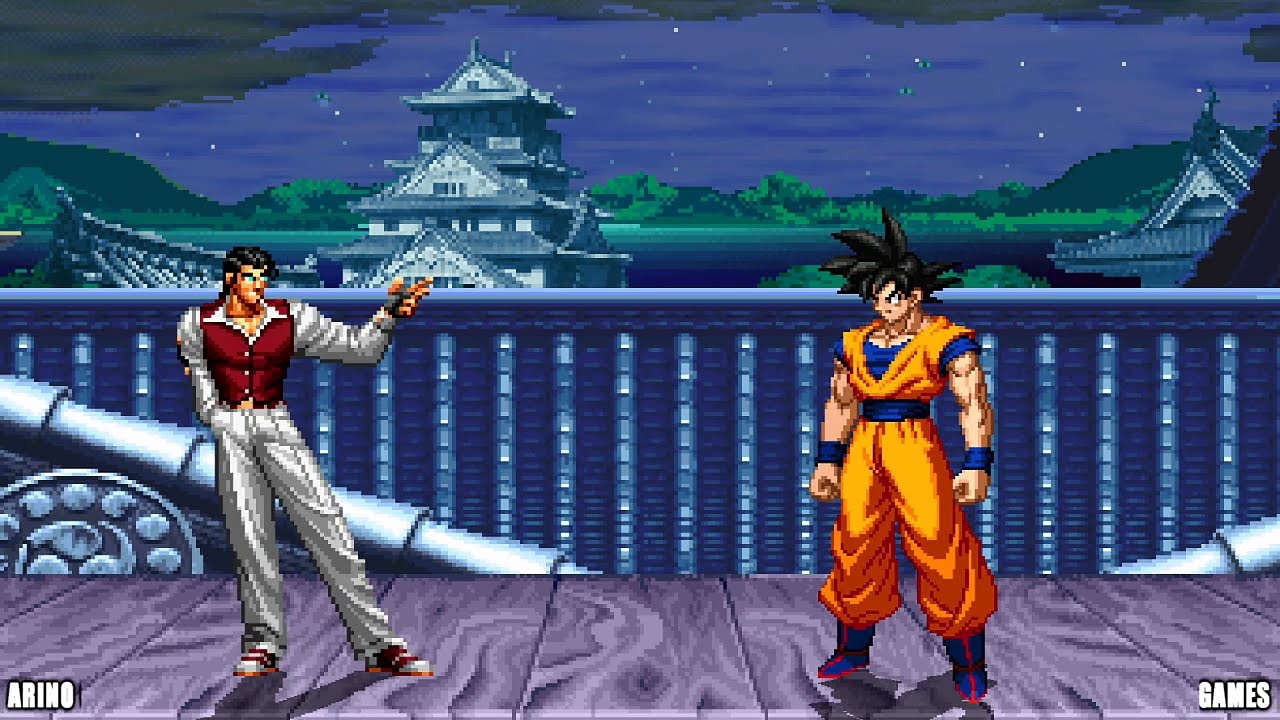 GOKU VS MASTER ROBERT KOF VS DBZ