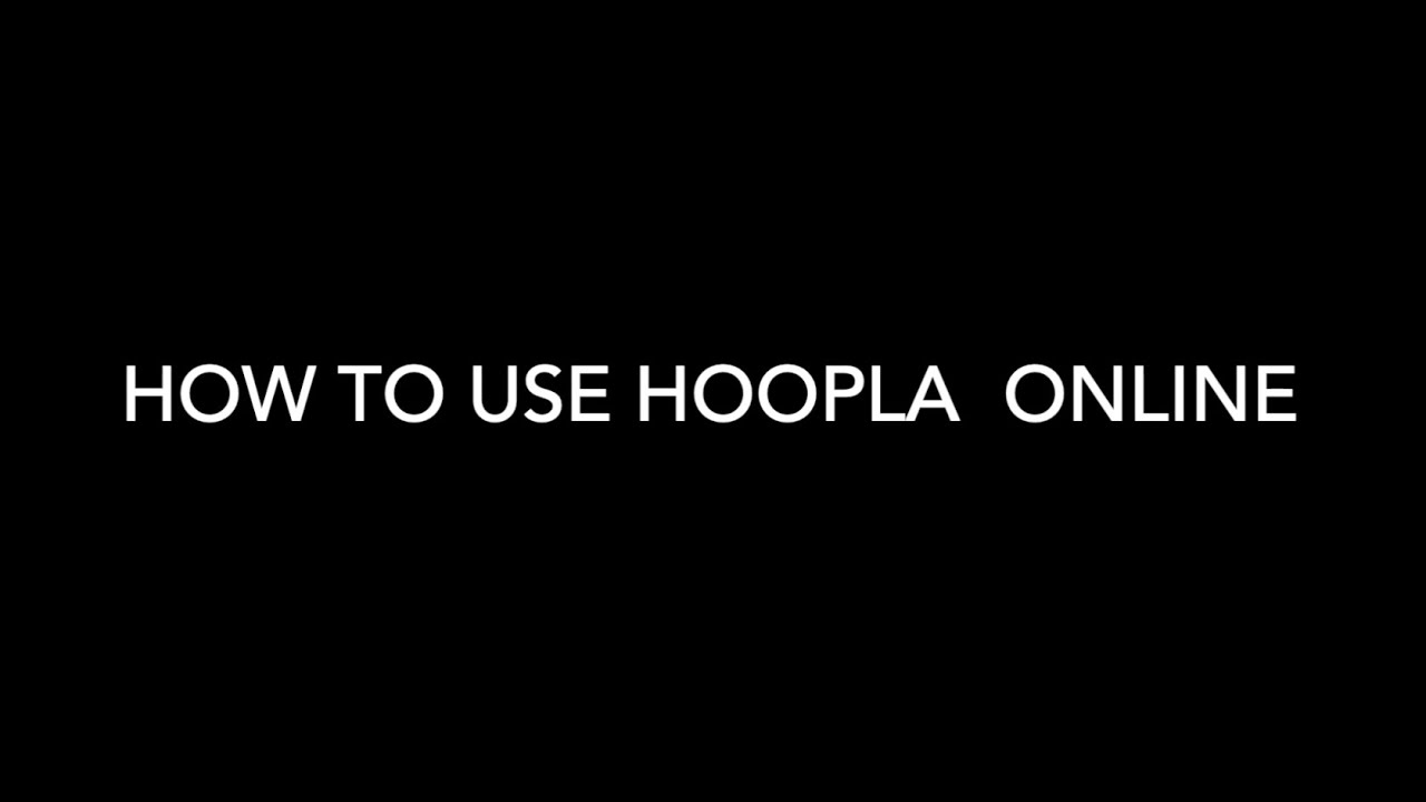 How to use Hoopla Online - Catoosa County Library