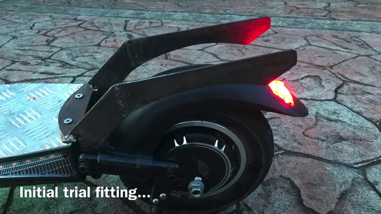 Electric Kick Scooter Custom Rear Rack