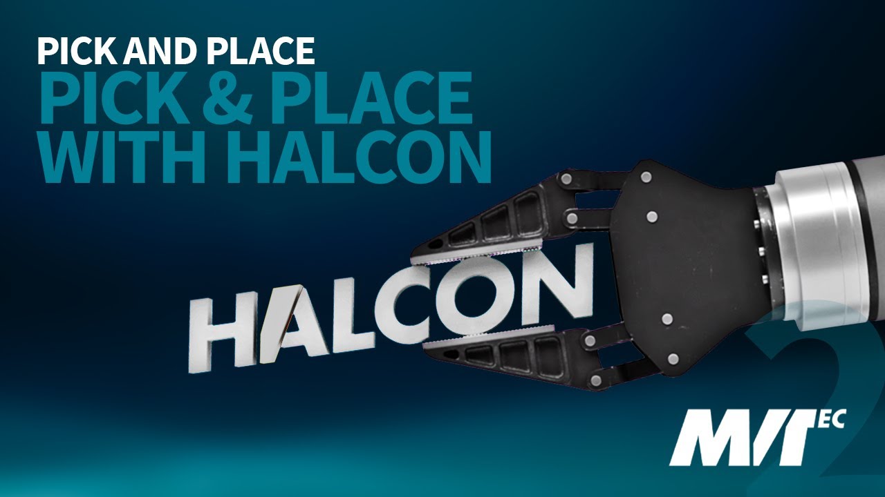 Pick and place with HALCON: 2d and 3d vision for robust automation