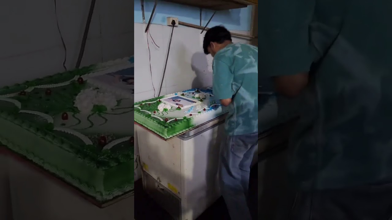 YSR party birthday cake