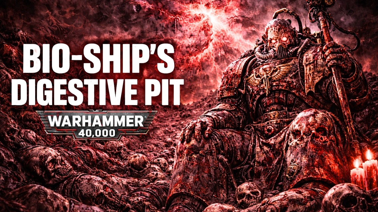 The Last Transmission from a Bio-Ship’s Digestive Pit | Warhammer 40k Horror