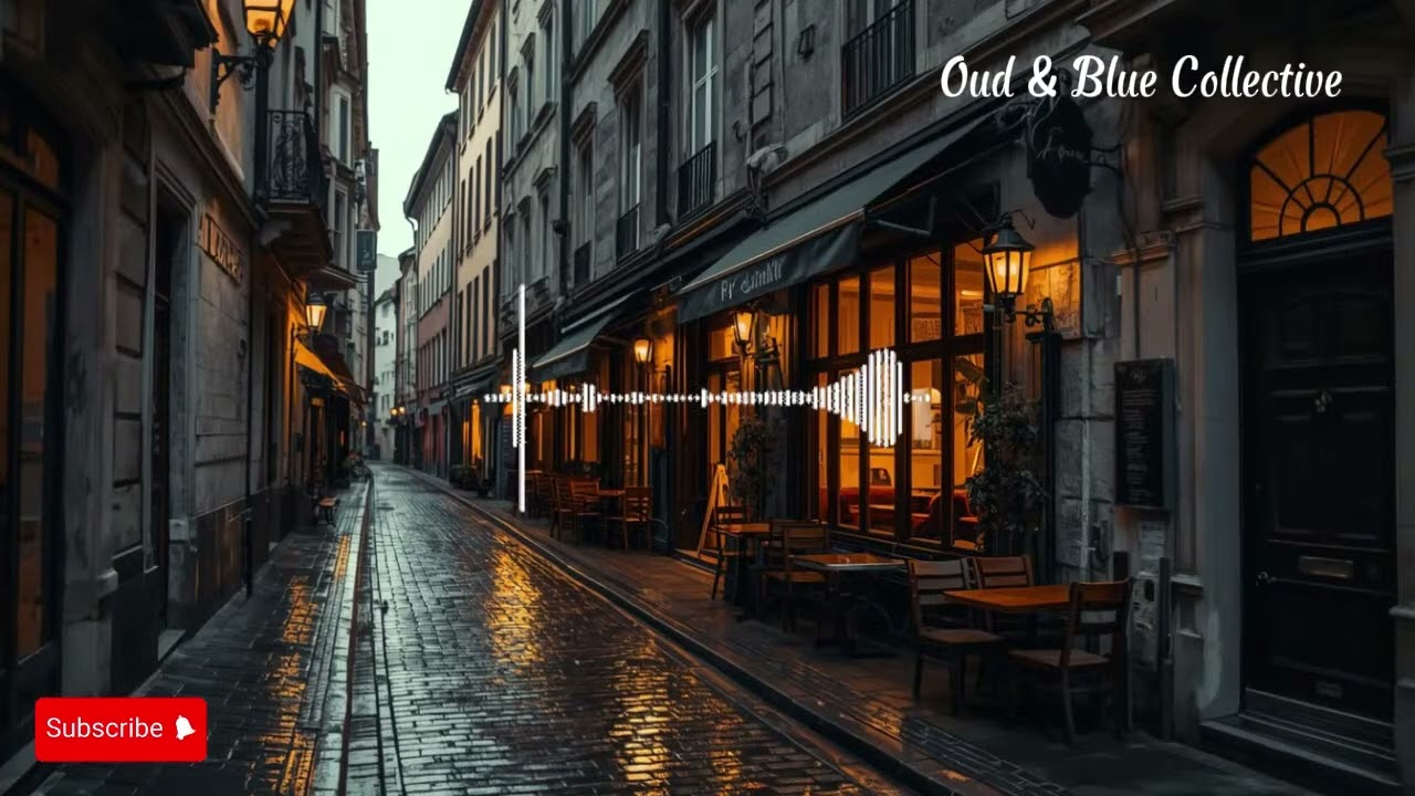 Italian Jazz Café After Rain | Warm, Calm & Cozy Night Music