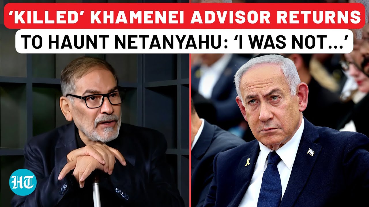 Khamenei Advisor, Presumed Dead, Gives Chilling Message To Israel On Camera: ‘I Was Not…’ |Shamkhani