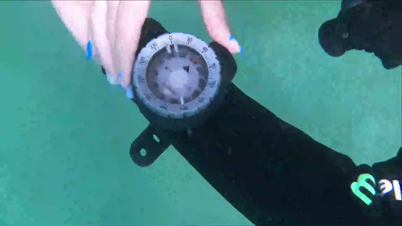 PADI IDC skills - Teaching the compass