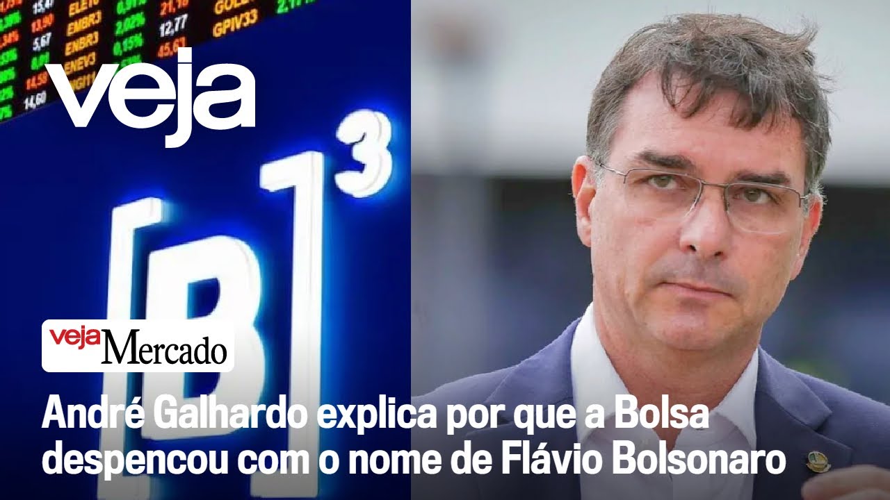 André Galhardo explica por que a Bolsa despencou com o nome de Flávio Bolsonaro
