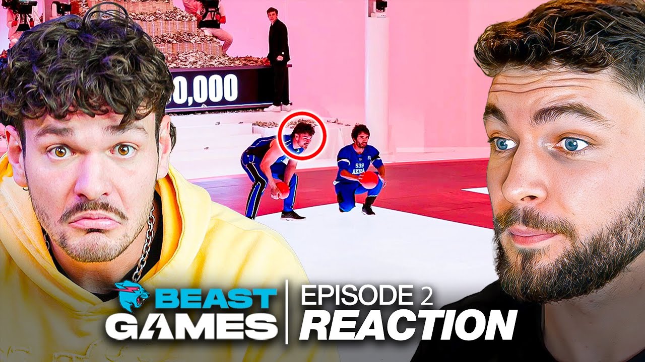 A DODGEBALL Cost Him $5,000,000?! - Beast Games Season 2 Episode 2 Reaction (Ft. #154 Josh Pircey)
