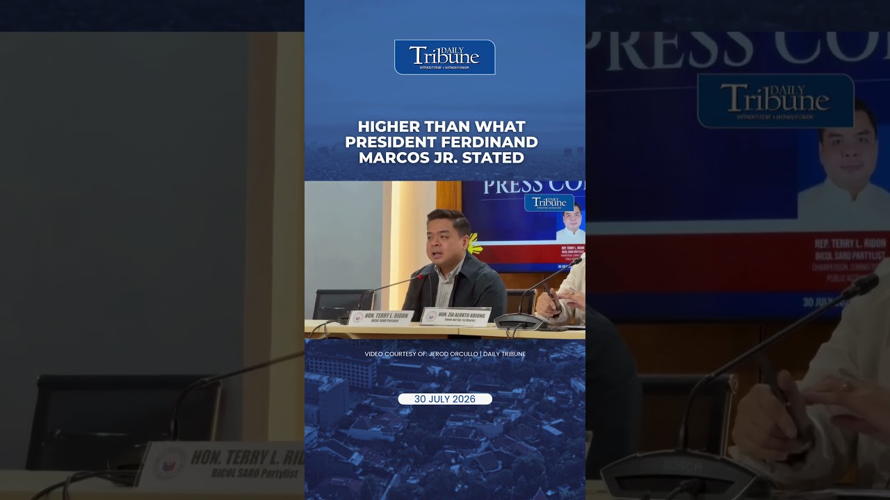 Bicol Saro Rep. Terry Ridon, said that they will look to possibly increase the non-taxable income