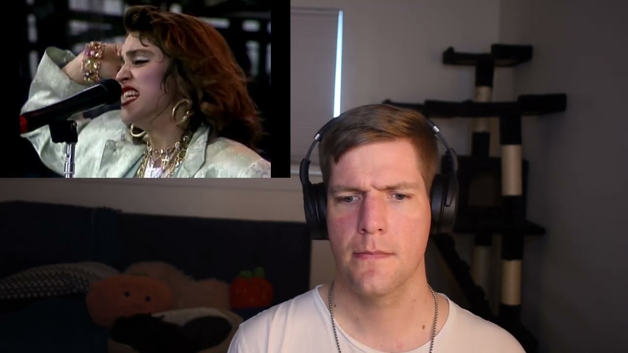 Patrick Reacts to MADONNA's 'Into the Groove' from the Live Aid 1985 LIVE SHOW!!! COOL!!!!!!