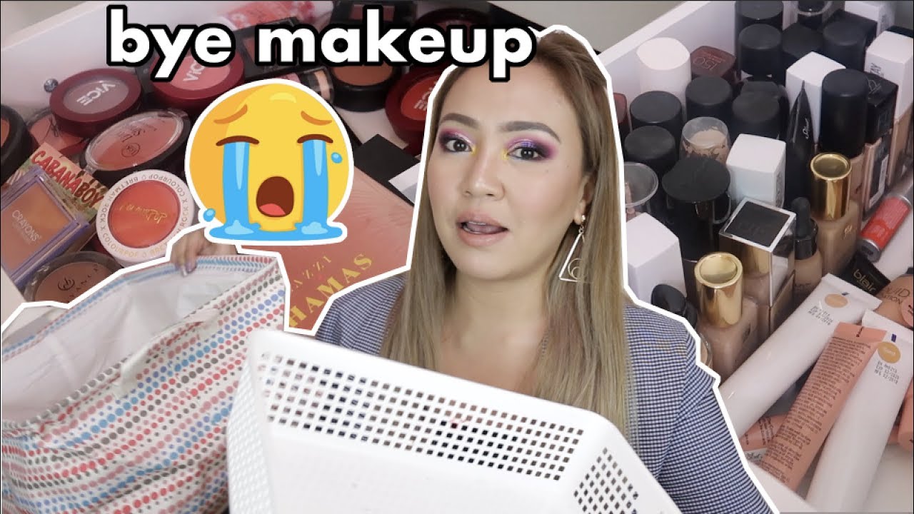 MAKEUP DECLUTTER PART 1: IWAN, TAPON O DONATE?