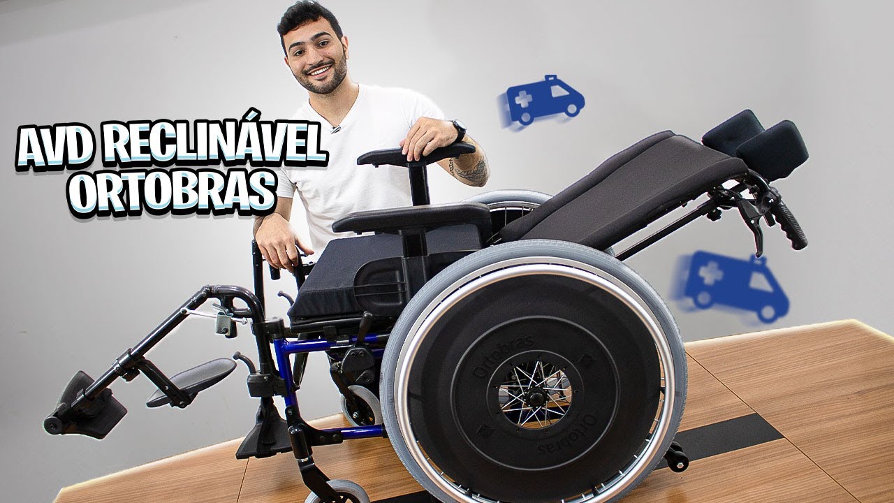 TUDO SOBRE A CADEIRA DE RODAS AVD RECLINÁVEL ORTOBRAS  - Casa Medica