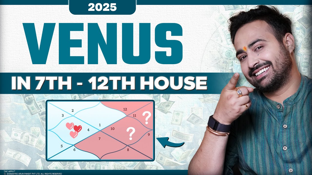 Secrets of Venus in Houses 7&ndash;12 | Vedic Astrology